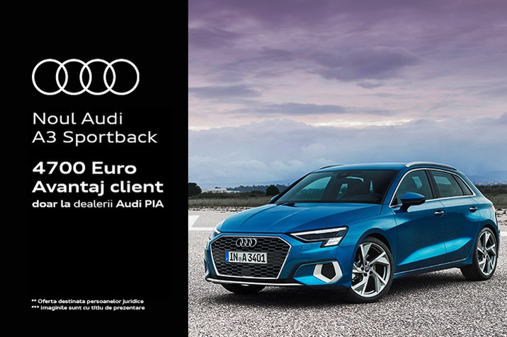 Noul Audi A3 Sportback
