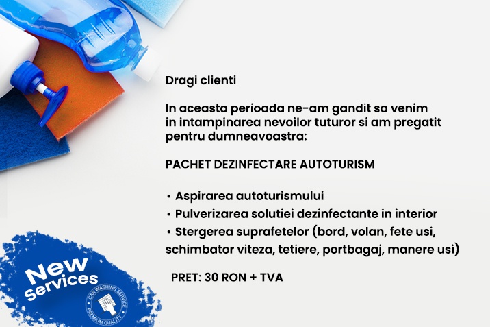 Pachet dezinfectare