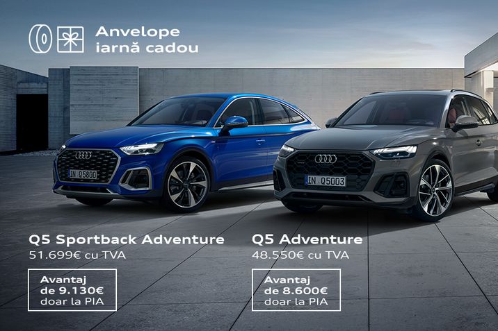 Descoperă acum Audi Q5 cu super discount! 